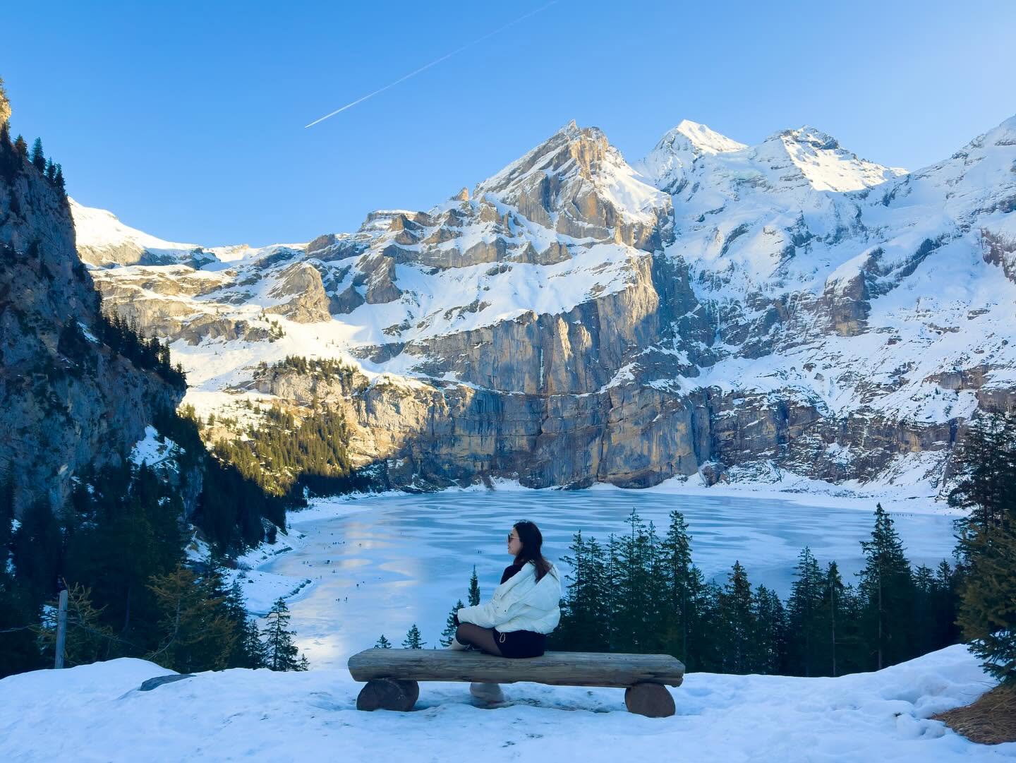 ทะเลสาบ Oeschinensee สวิตเซอร์แลนด์