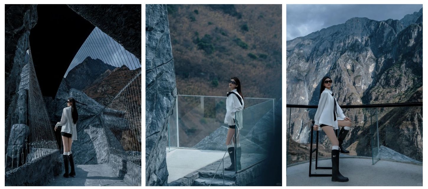 credit by : โรงแรม Moye Snow Mountain Cliff