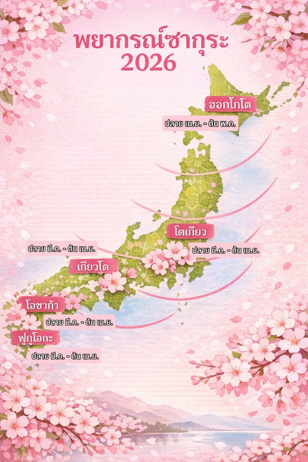 พยากรณ์ซากุระ 2026