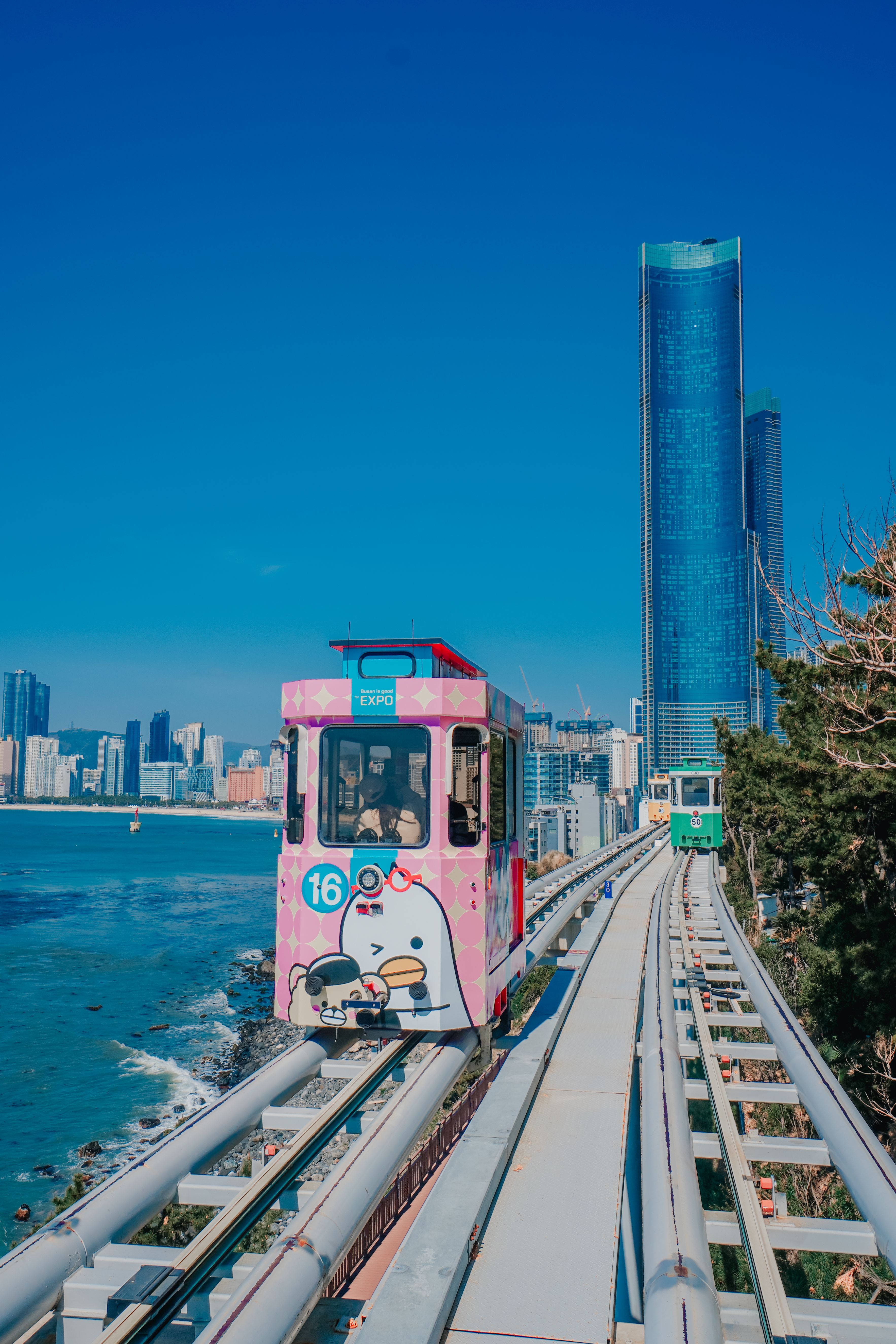 SKY CAPSULE HAEUNDAE BLUE LINE PARK