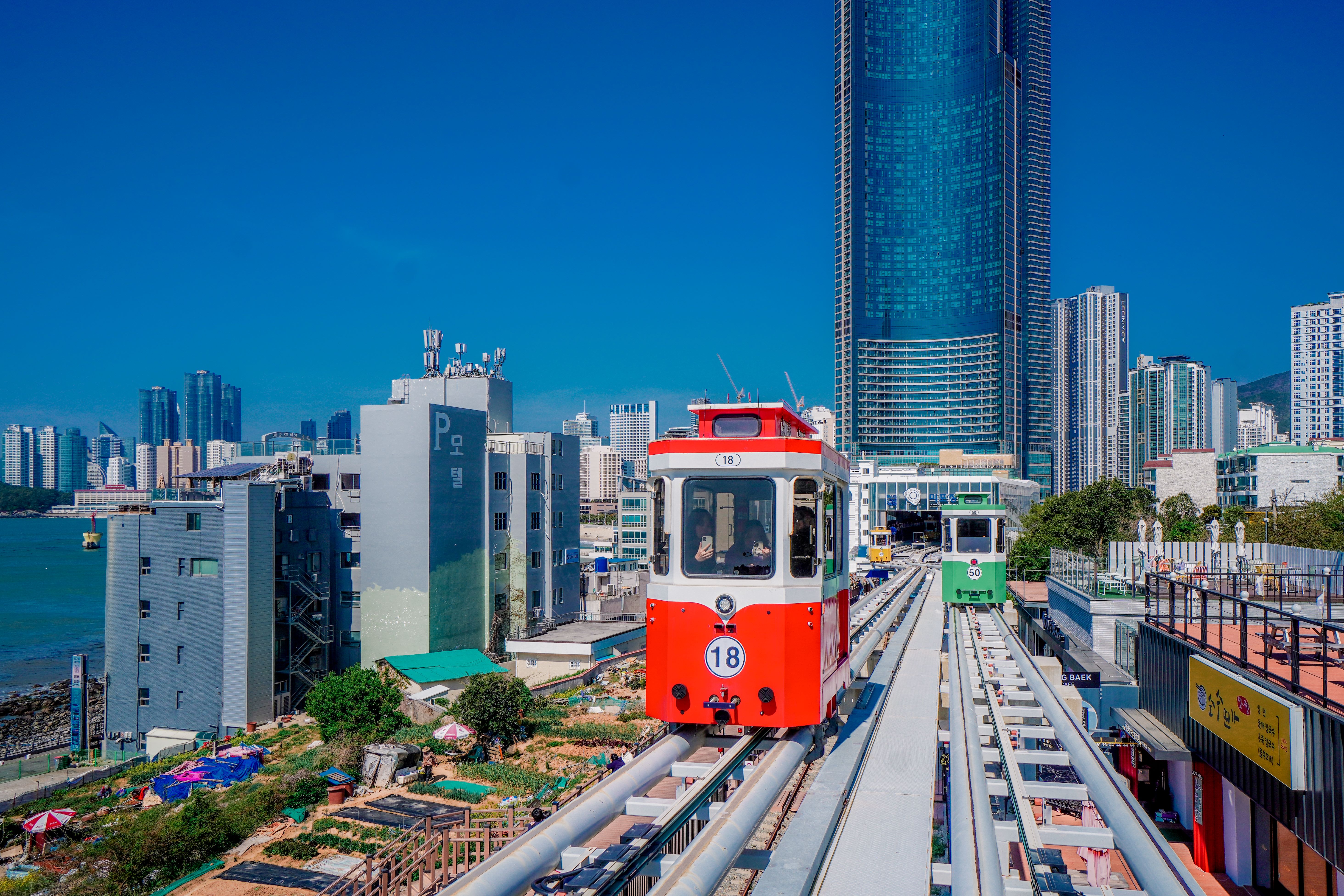 SKY CAPSULE HAEUNDAE BLUE LINE PARK
